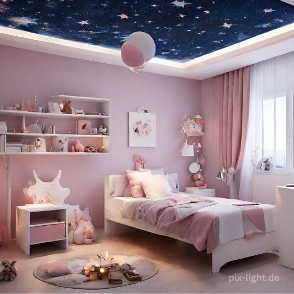 Pix-Light Sternenhimmel im Kinderzimmer