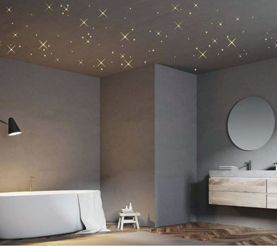 Led-Sternenhimmel für Badezimmer und Dusche