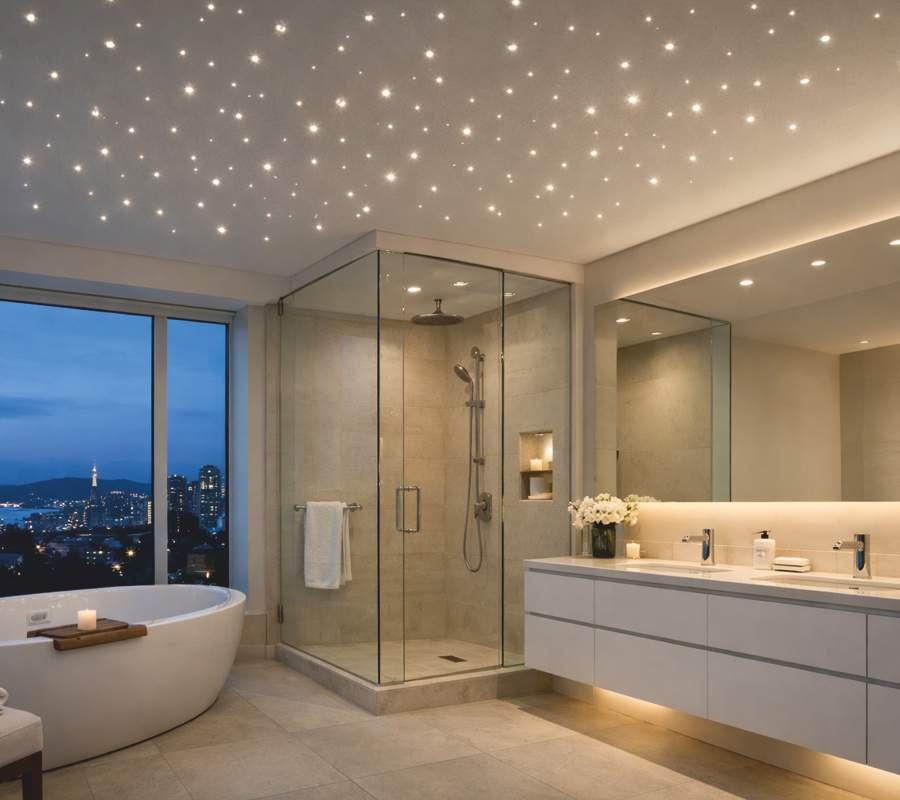 Sternenhimmel im Badezimmer Pix-Light