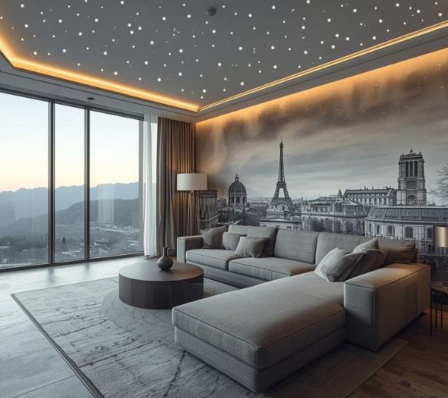 Piy-Light Sternenhimmel Lichtdecke in der Schweiz