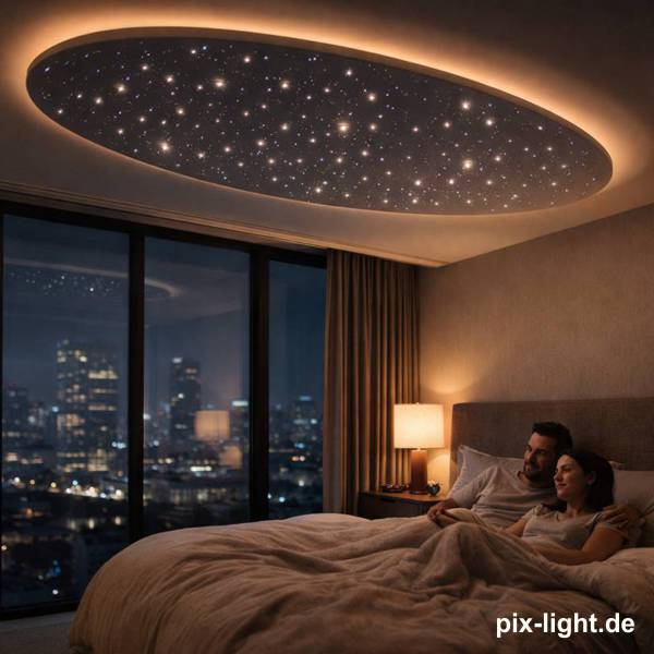 Pix-Light Sternenhimmel Oval Schlafzimmer