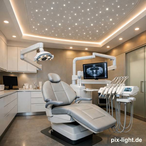 Pix-Light Sternenhimmel Zahnarztpraxis